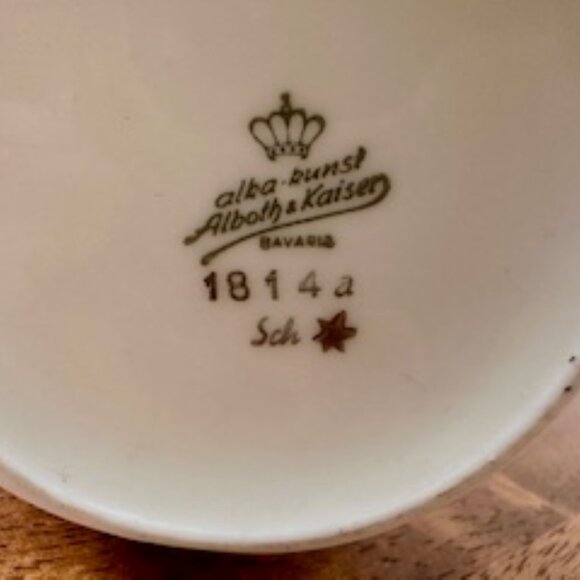 Vintage Alba-Kunst Alboth & Kaiser Bavaria Porcelain Coffee Set – Elegant Pristi - Picture 12 of 12